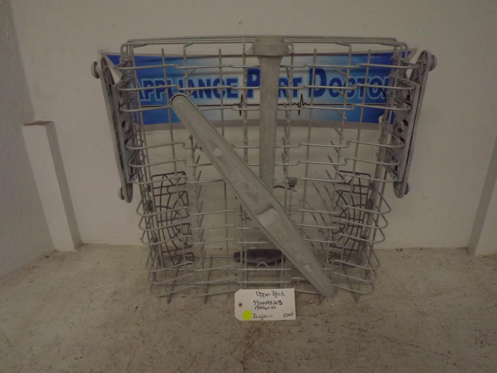 Frigidaire Dishwasher 5304498205 154461101 Upper Rack Used Frigidaire Dishwasher 5304498205 154461101 Upper Rack Used